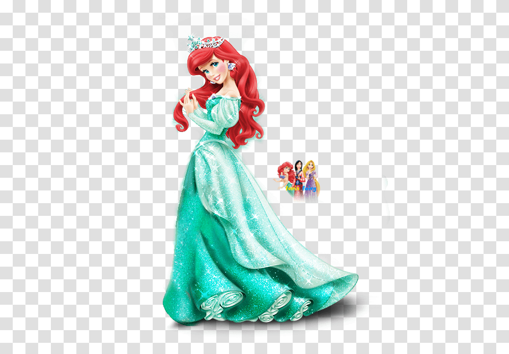 Ariel Disney Princess Doll, Toy, Figurine, Person, Human Transparent Png