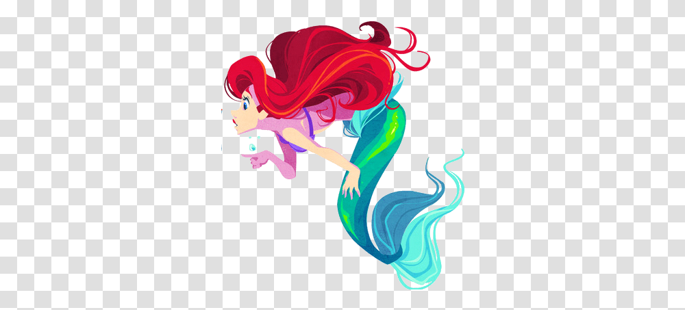 Ariel Disney X Pokemon, Graphics, Art, Animal, Reptile Transparent Png