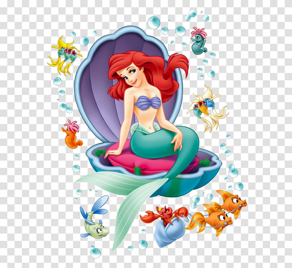 Ariel Little Mermaid Clipart Little Mermaid Ariel Clip Art, Birthday Cake, Dessert, Food Transparent Png