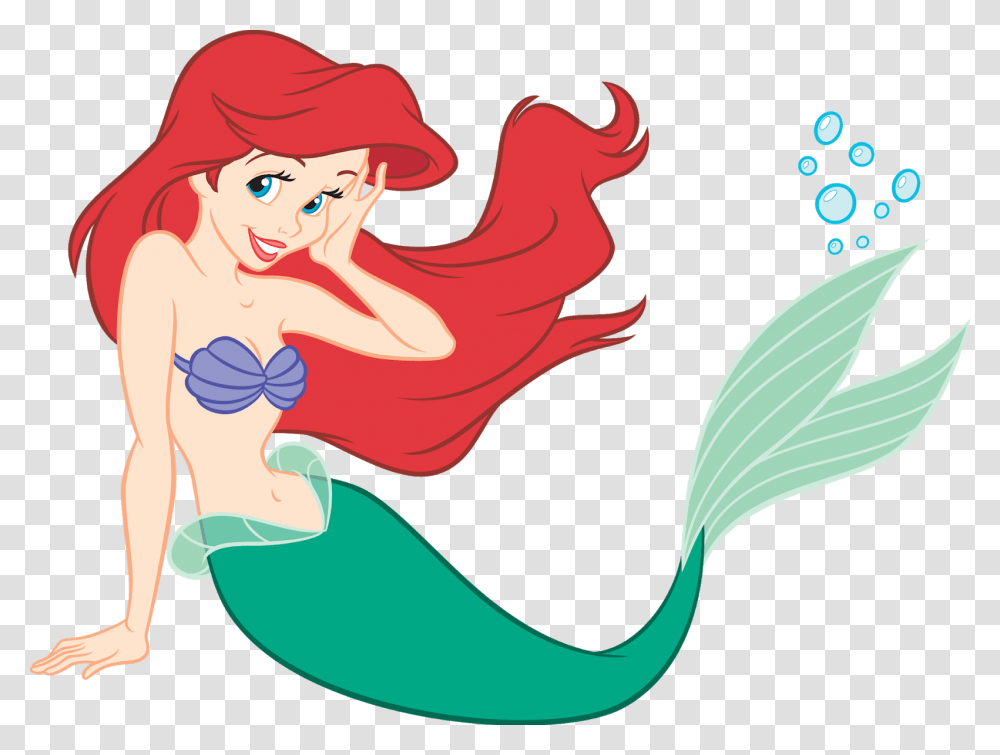 Ariel Mermaid Clipart, Person, Human, Elf Transparent Png