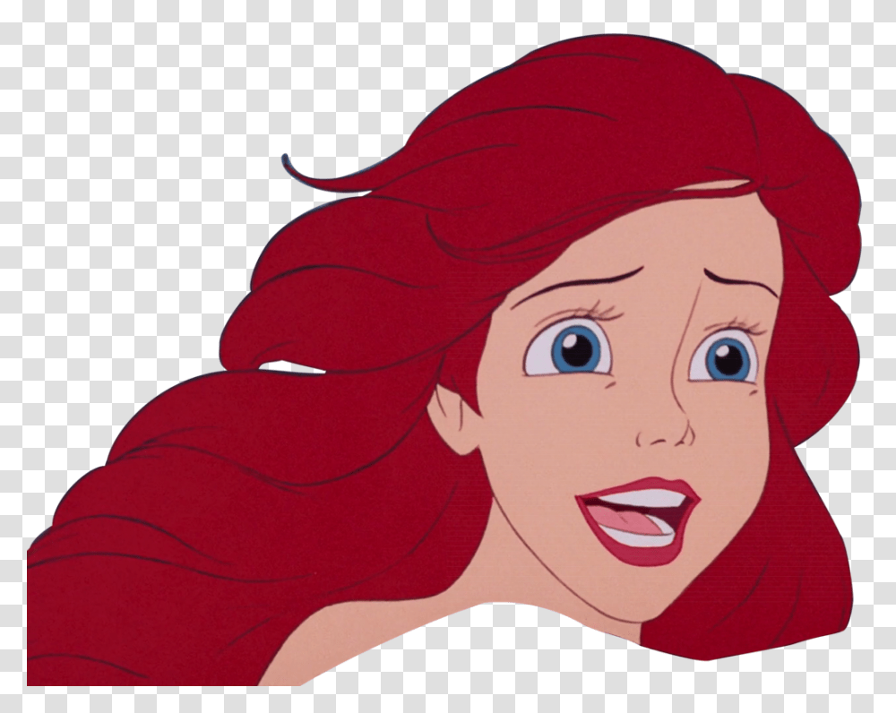 Ariel, Person, Face, Female Transparent Png