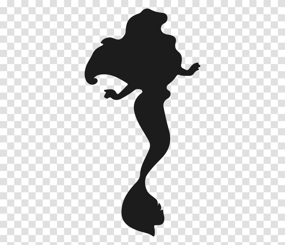 Ariel Silhouette Clip Art, Person, Stencil, People, Face Transparent Png