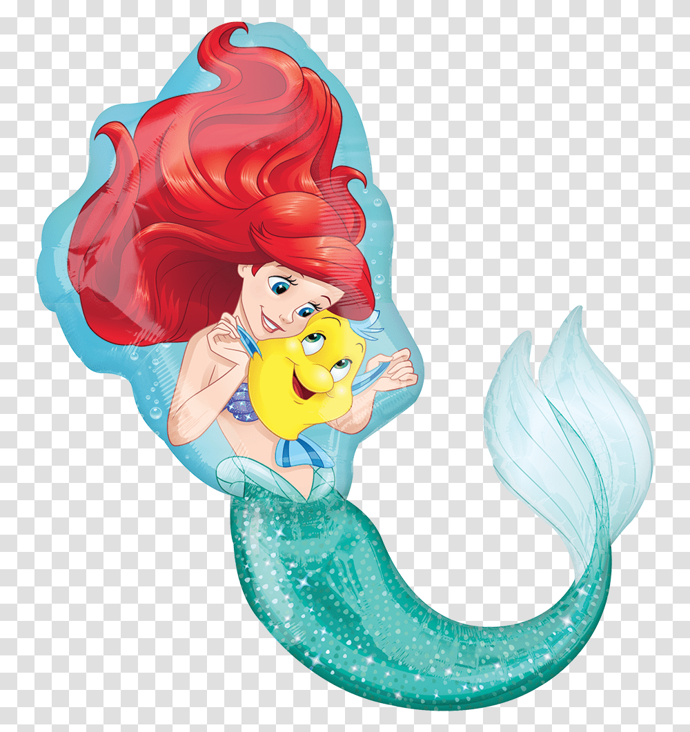 Ariel The Little Mermaid And Flounder, Apparel Transparent Png