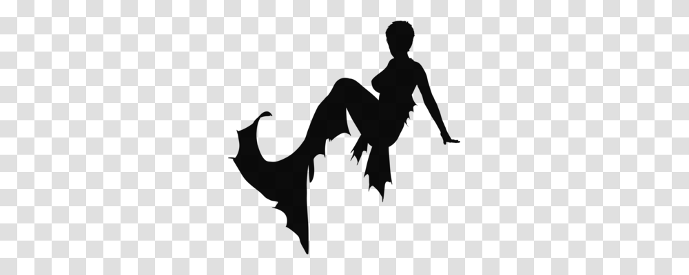 Ariel The Little Mermaid Cartoon Drawing, Gray, World Of Warcraft Transparent Png