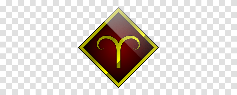 Aries Symbol, Road Sign, Stopsign Transparent Png