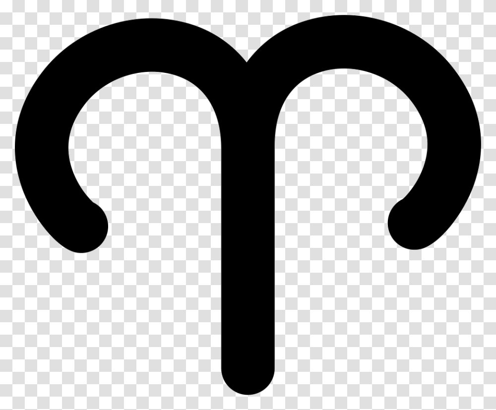 Aries Sign, Hammer, Tool, Stencil Transparent Png