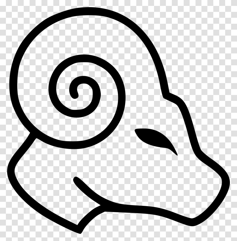 Aries, Spiral, Stencil Transparent Png