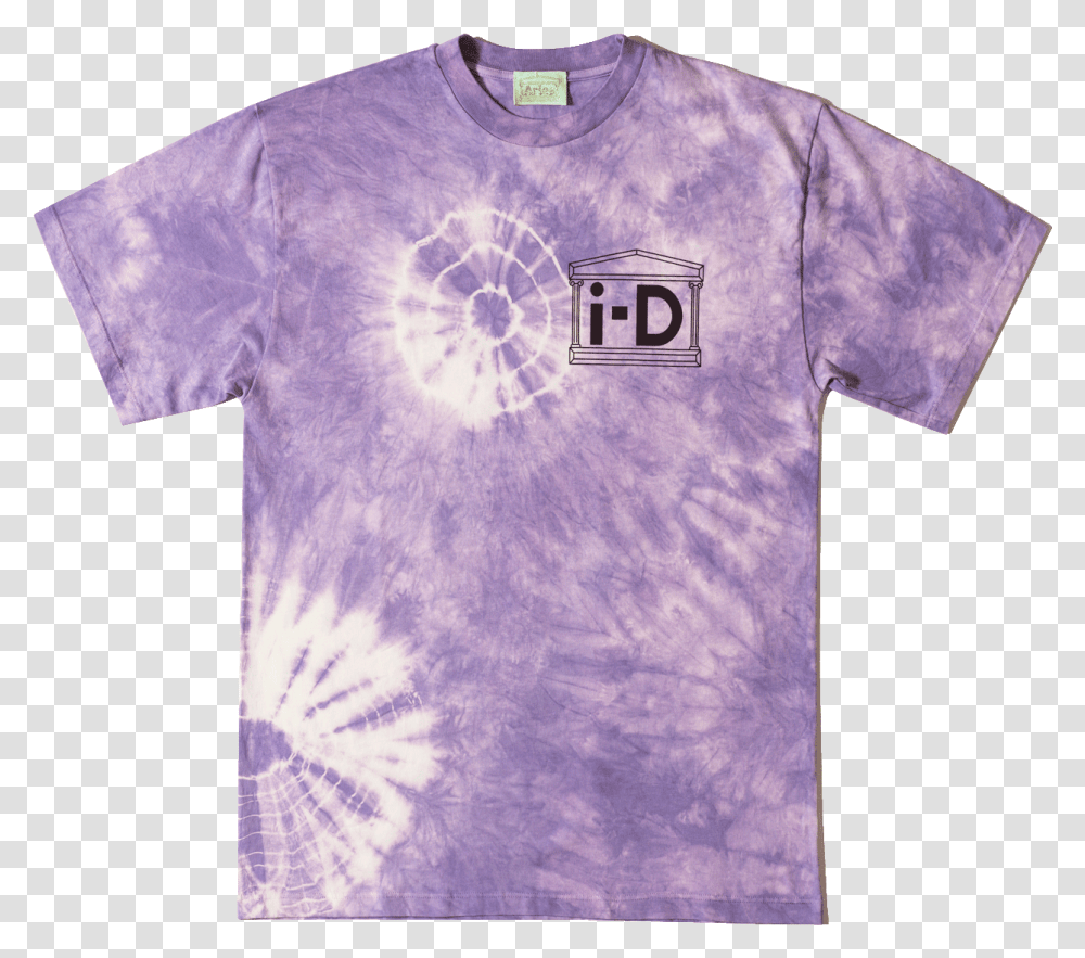 Aries T Shirts Flower Tie Dye Tee Purple Idar6000 Active Shirt, Apparel, T-Shirt, Sleeve Transparent Png