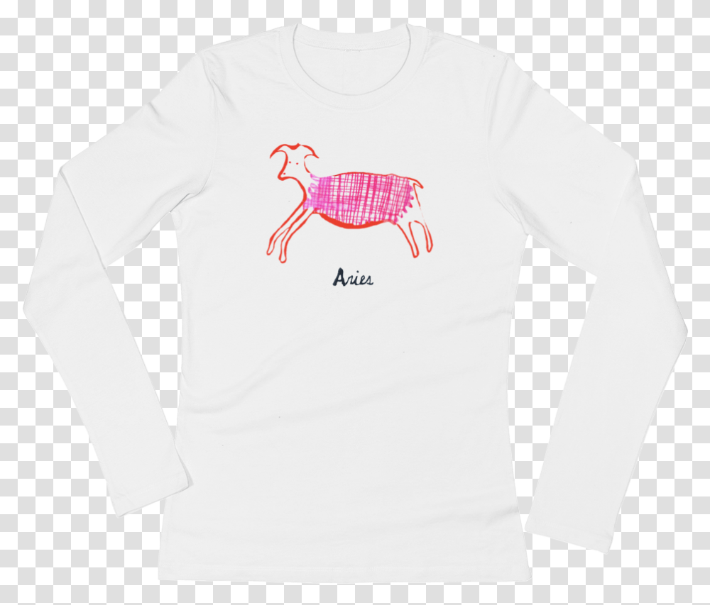 Aries Tshirt Printfile Front Mockup Flat Front White, Sleeve, Apparel, Long Sleeve Transparent Png