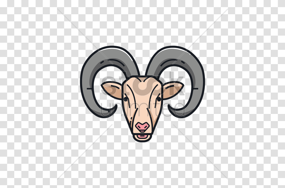 Aries Vector Image, Head, Mammal, Animal, Stick Transparent Png