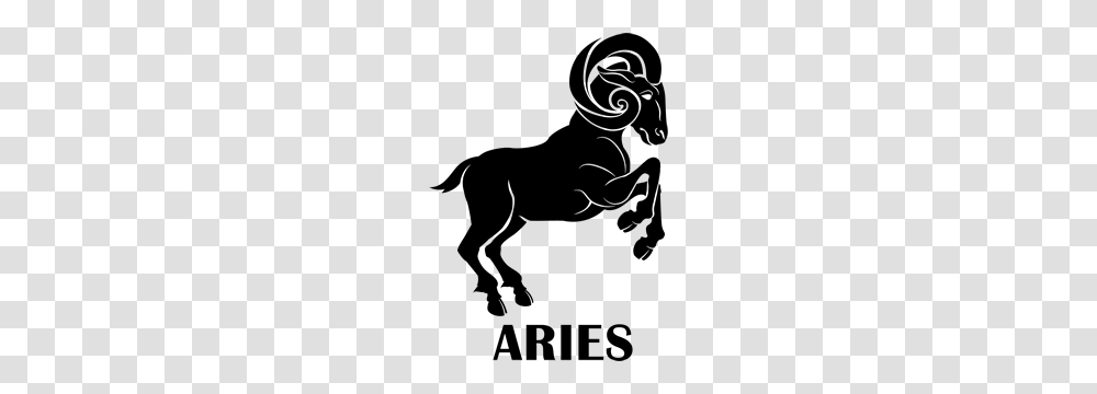 Aries, Zodiac, Stencil, Person, Human Transparent Png