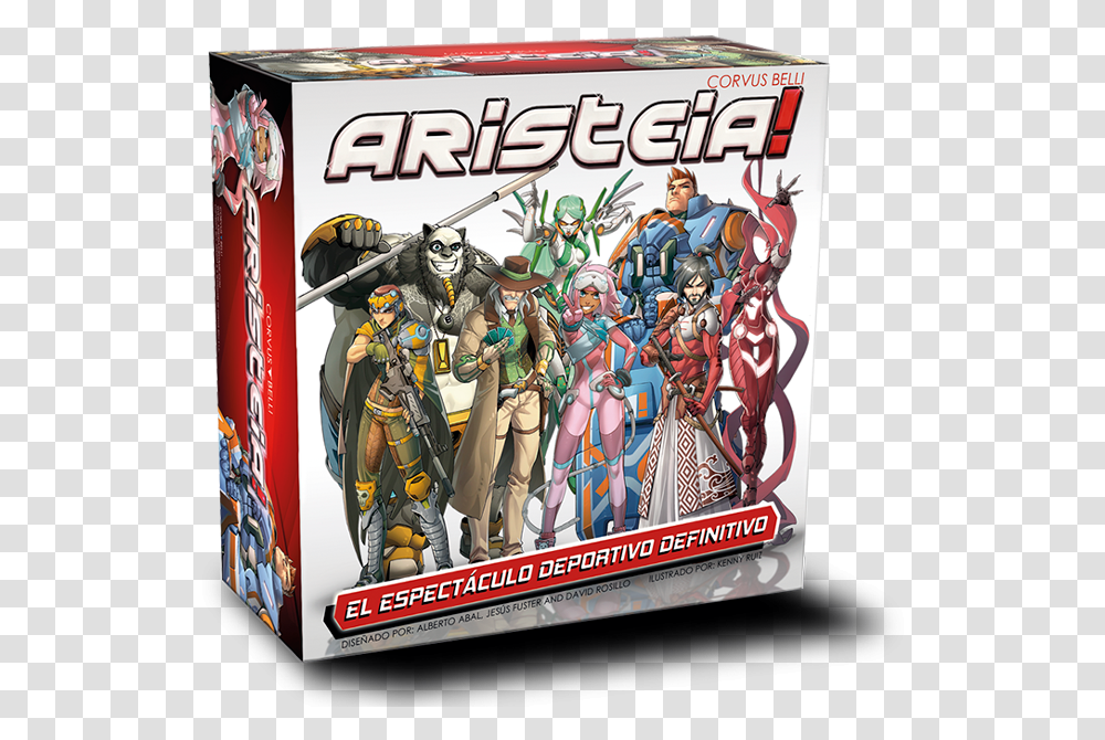 Aristeia The Favorite Sport In Infinitys Human Sphere Aristeia Core, Poster, Person, Helmet, Book Transparent Png