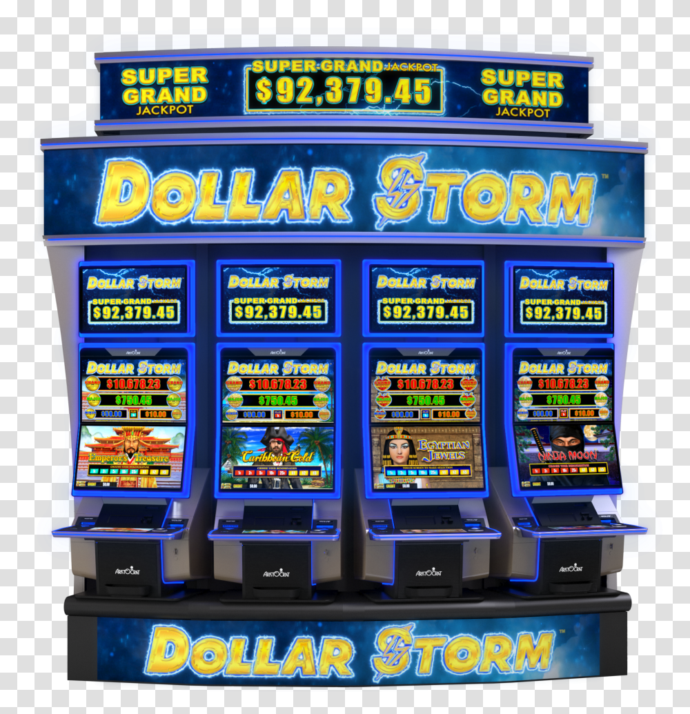 Aristocrat Dollar Storm, Gambling, Game, Slot, Scoreboard Transparent Png