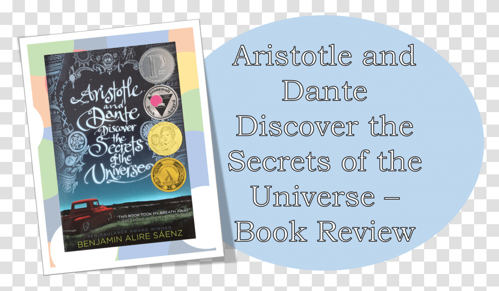 Aristotle And Dante Discover The Secrets Of The Universe Circle, Poster, Advertisement, Flyer, Paper Transparent Png