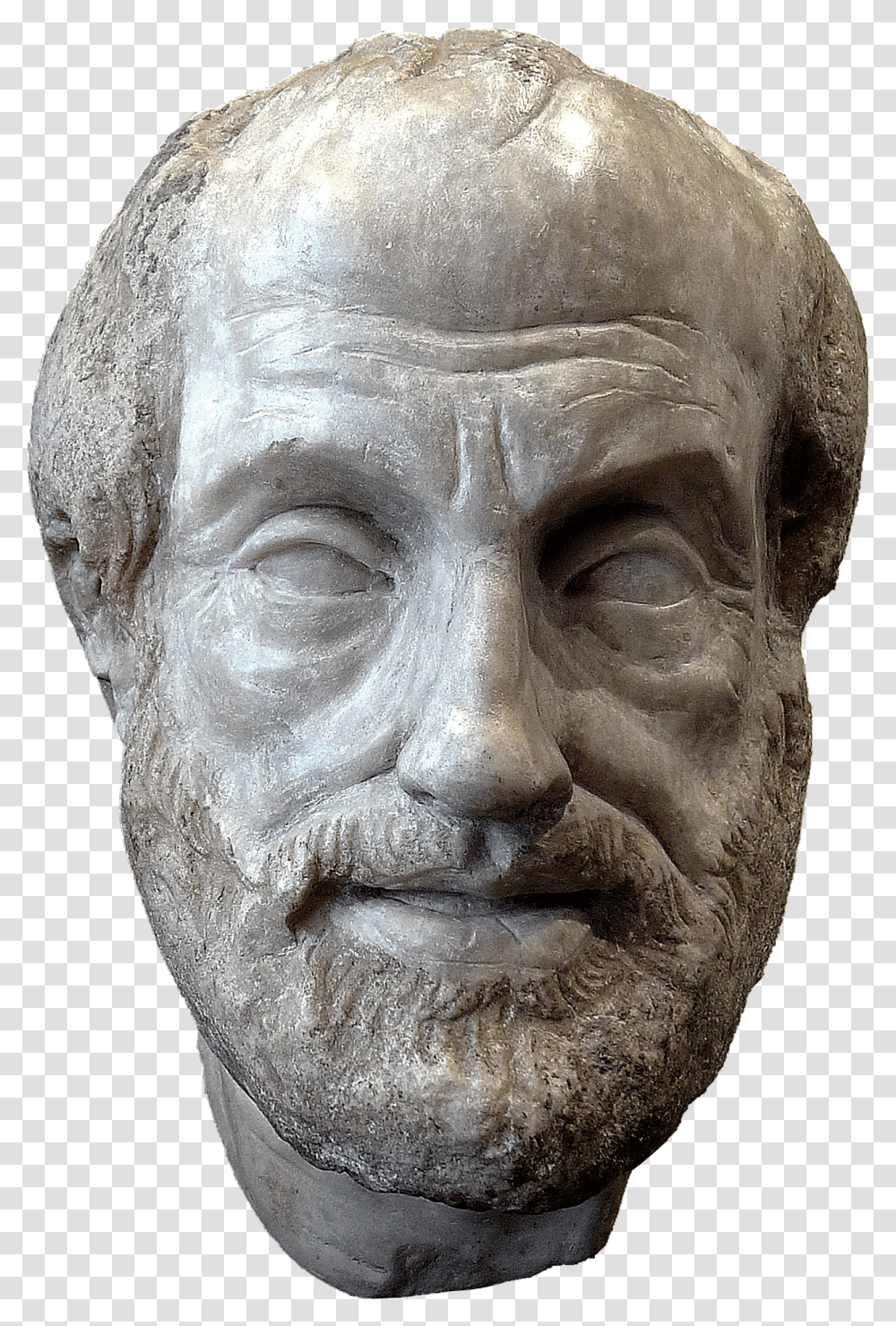 Aristotle Bust, Head, Sculpture, Statue Transparent Png