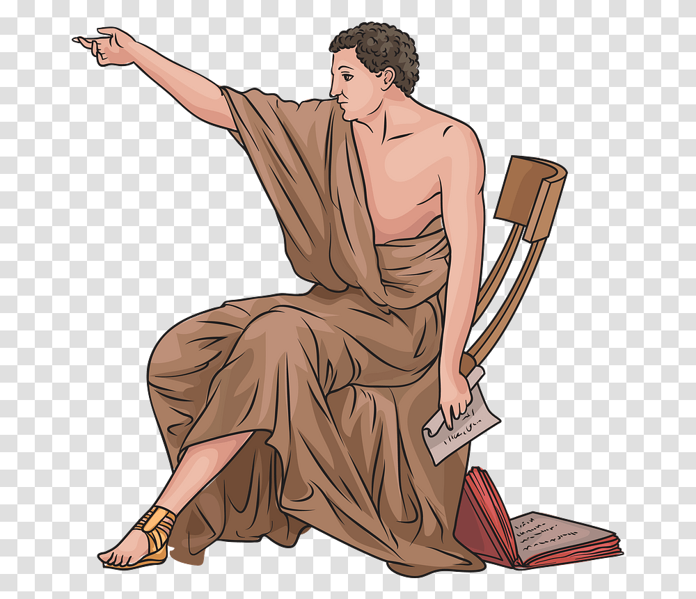 Aristotle Clipart Sitting, Person, Human, Archery, Sport Transparent Png