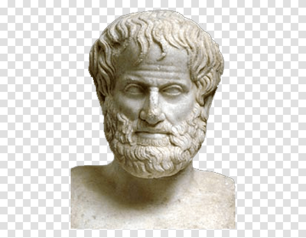 Aristotle, Head, Statue, Sculpture Transparent Png