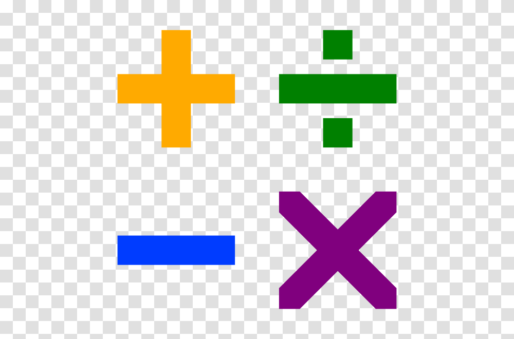 Arithmetic Symbols, Cross, Light, Pac Man Transparent Png