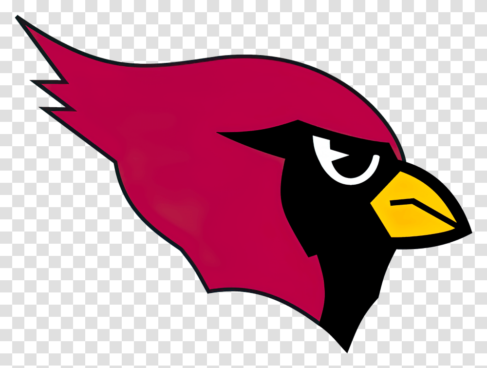 Arizona Cardinals Retro Logo, Bird, Animal, Angry Birds, Label Transparent Png