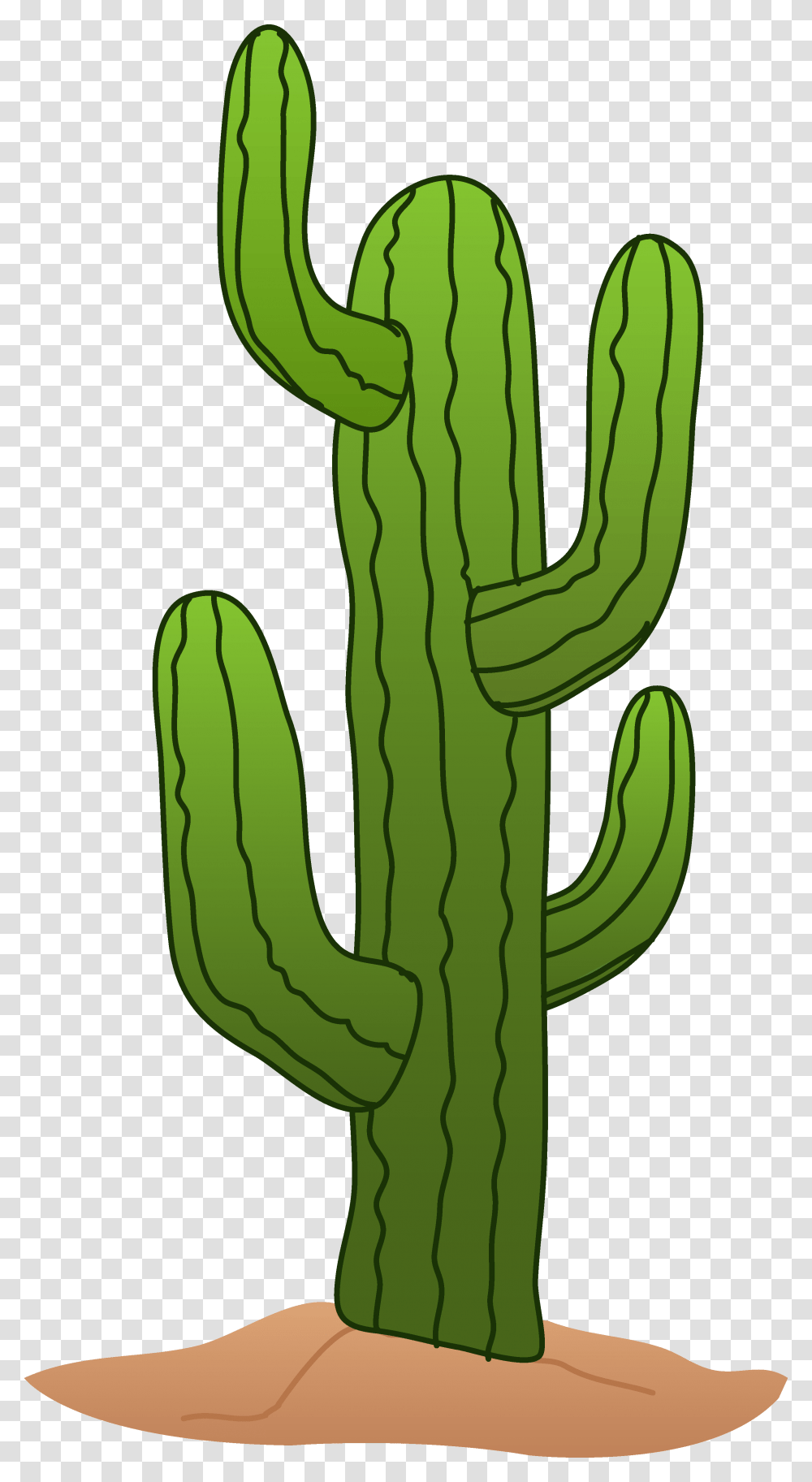 Arizona Desert Silhouette Clip Art, Plant, Cactus Transparent Png