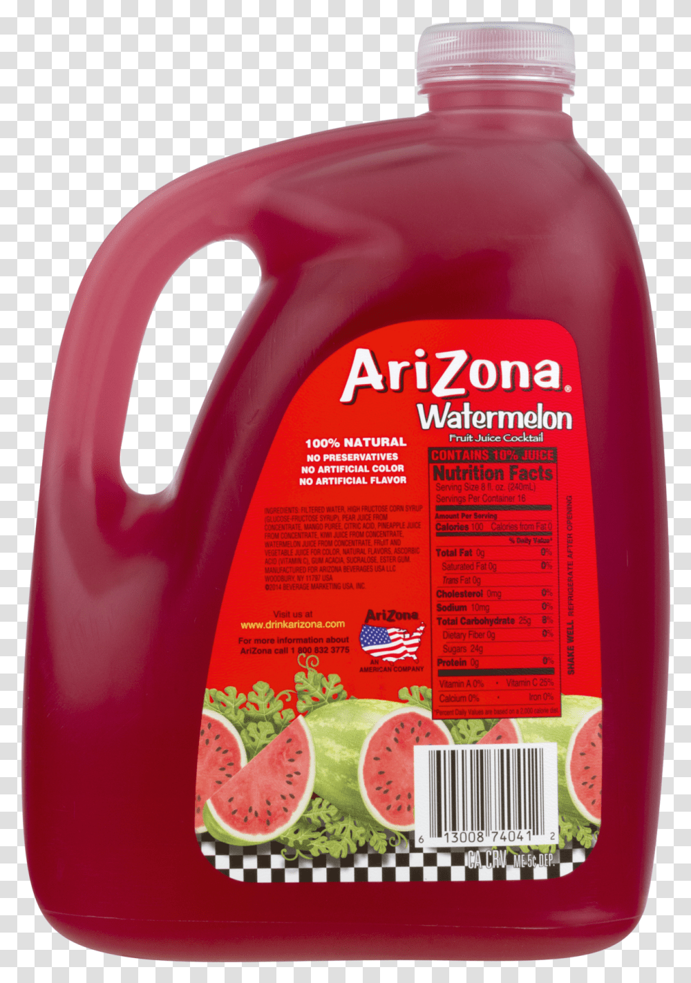 Arizona Drinks Download Watermelon Arizona Juice, Food, Appliance, Ketchup, Seasoning Transparent Png