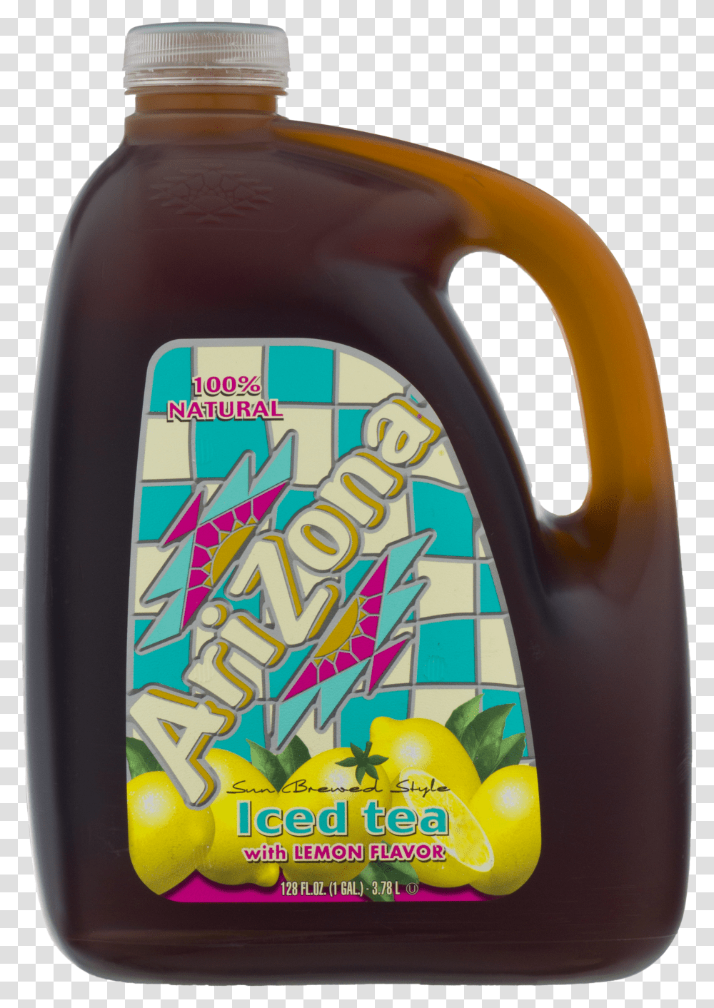 Arizona Iced Tea Lemon Gallon Count Transparent Png