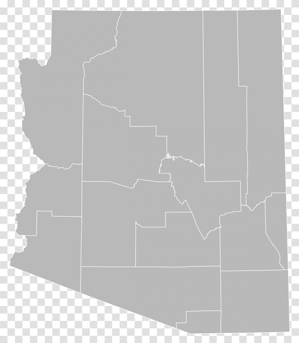 Arizona Outline Arizona State Map, Plot, Diagram, Atlas, Plan Transparent Png