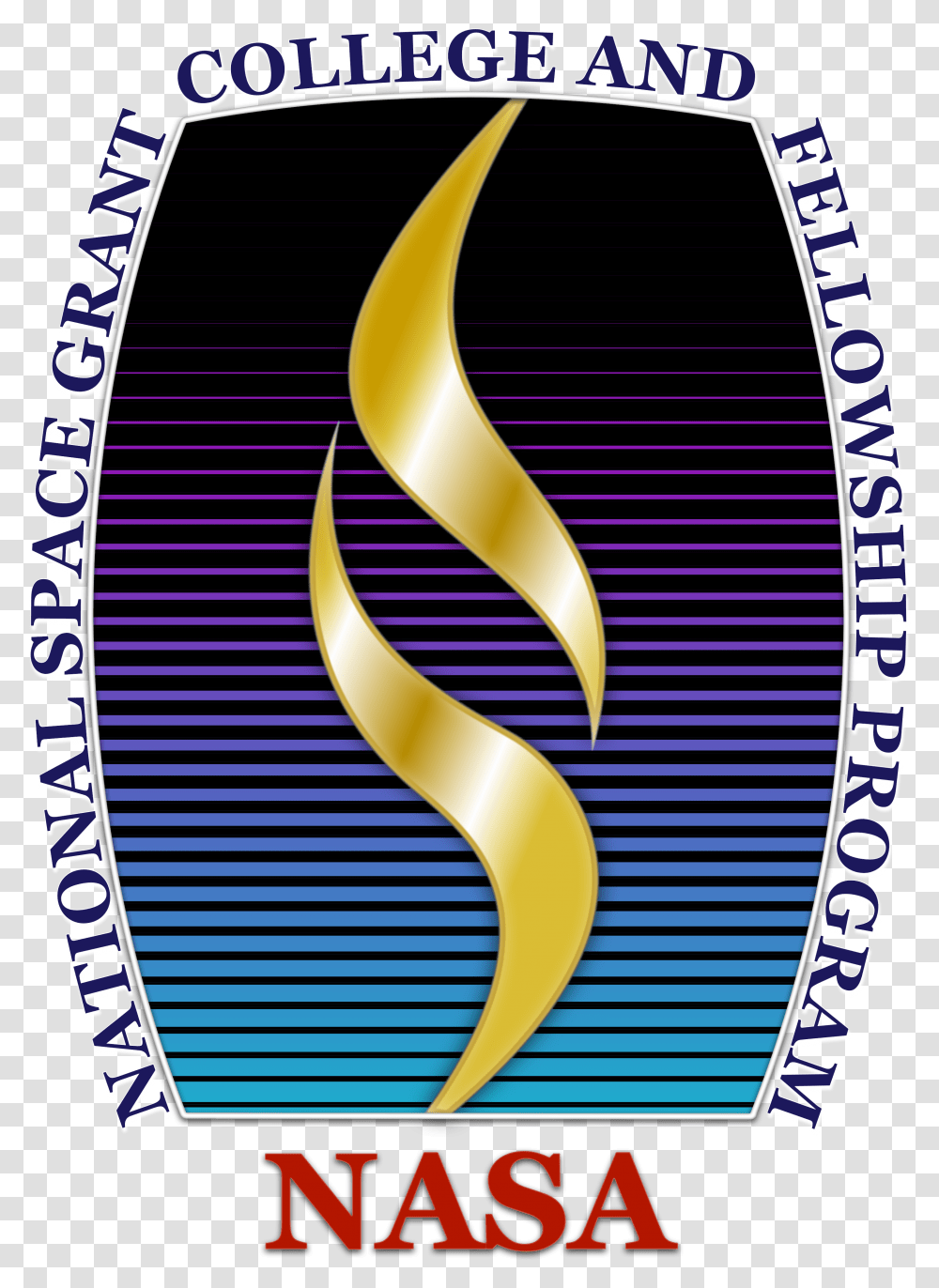 Arizona Space Grant Consortium Logo Repository Nasa, Label, Text, Symbol, Animal Transparent Png