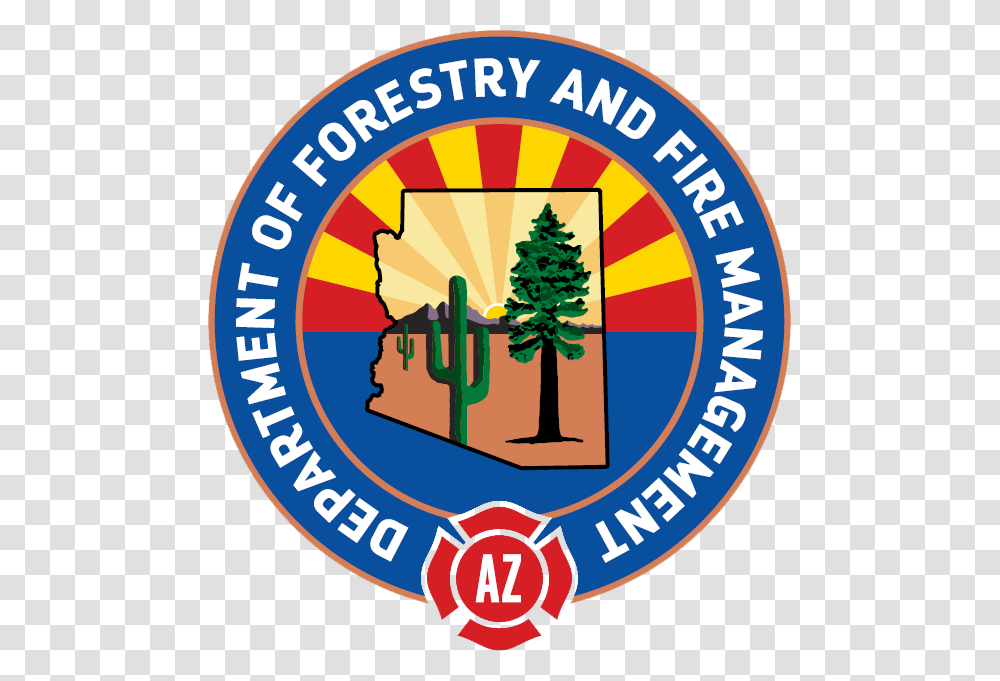 Arizona State Forestry Fire Management, Tree, Plant, Logo Transparent Png