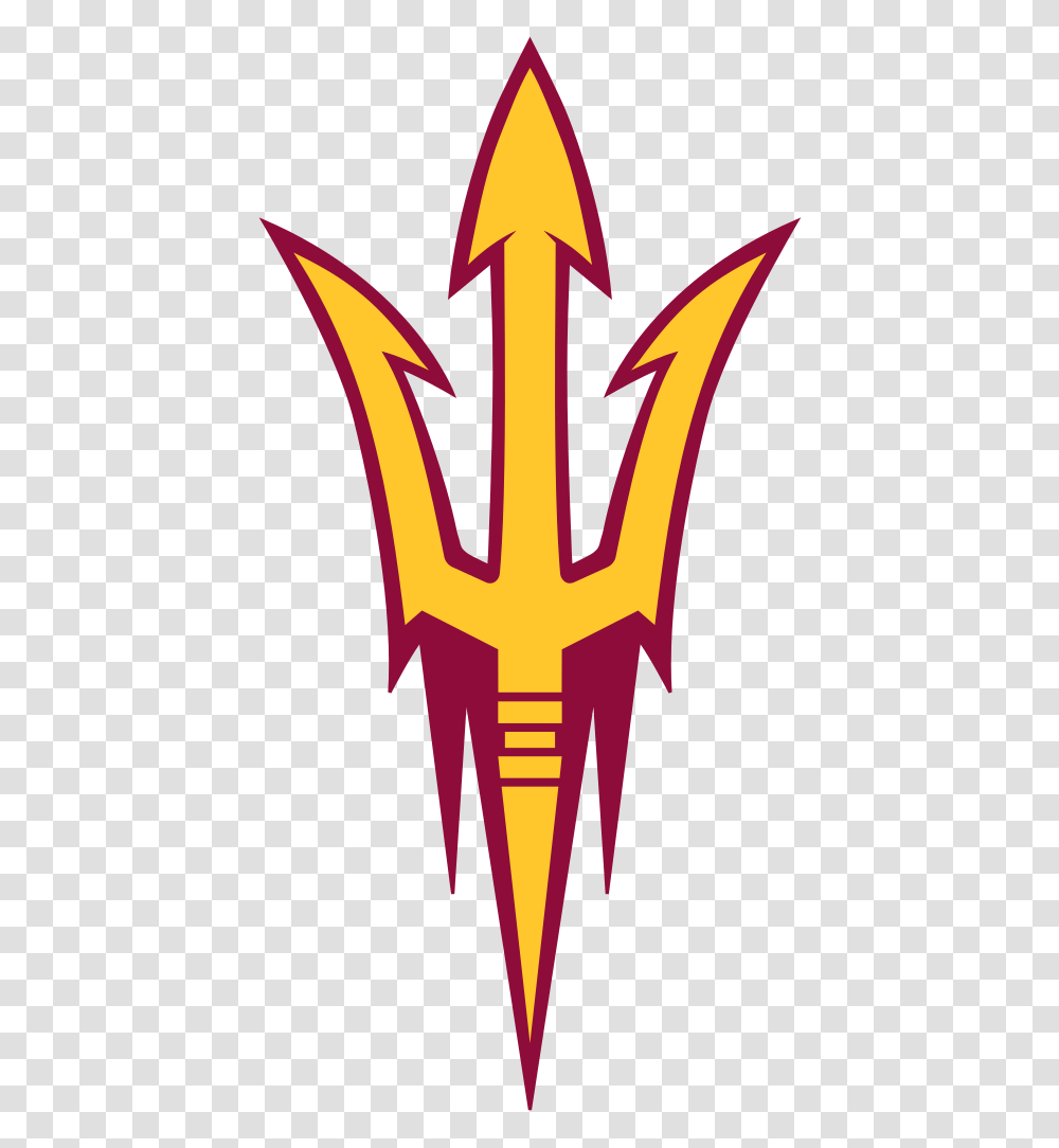 Arizona State Logos, Weapon, Weaponry, Spear, Trident Transparent Png