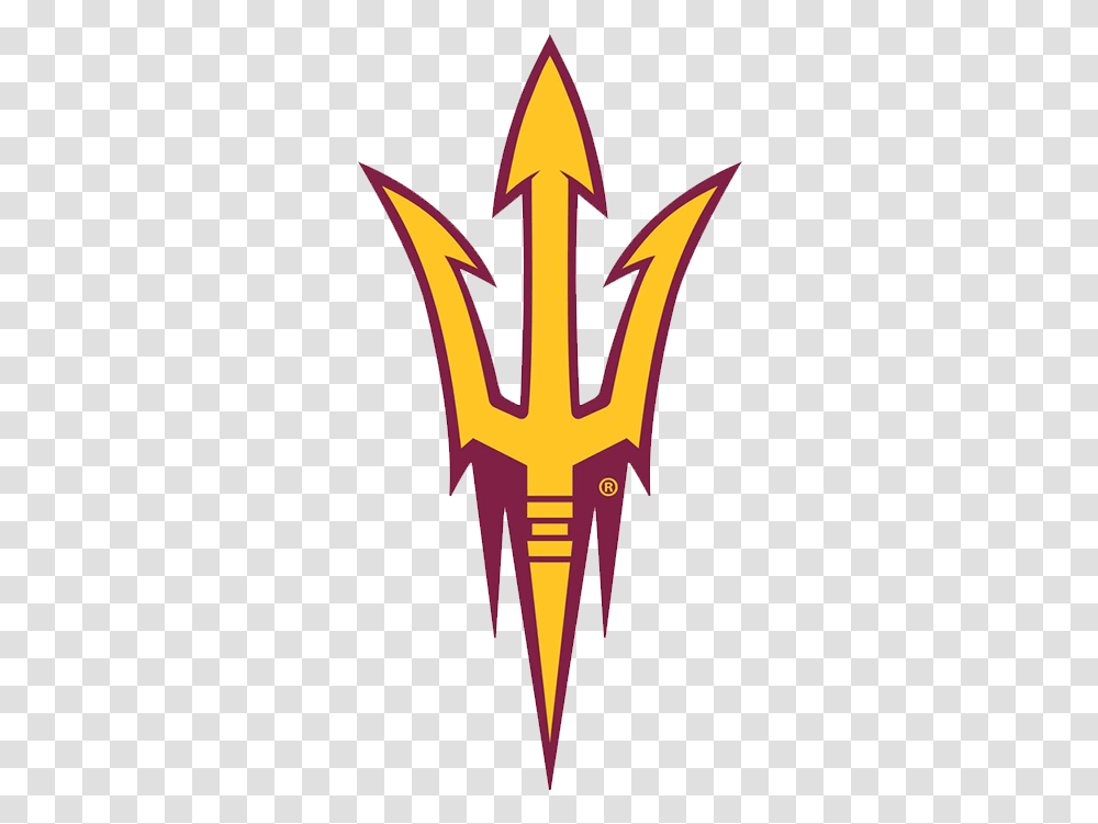 Arizona State Sun Devils Logo Arizona State Logo, Weapon, Weaponry, Emblem, Symbol Transparent Png