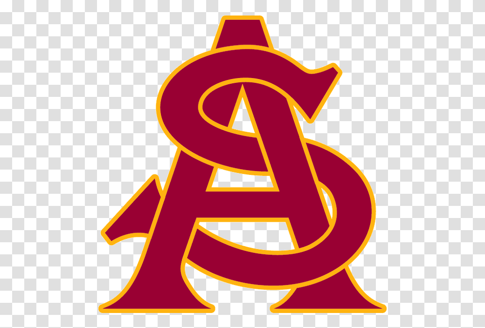 Arizona State University Logo, Alphabet, Triangle Transparent Png