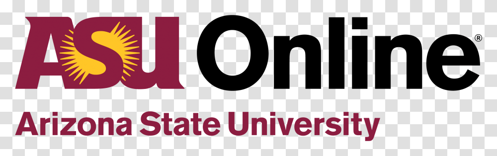 Arizona State University Online, Logo, Trademark Transparent Png