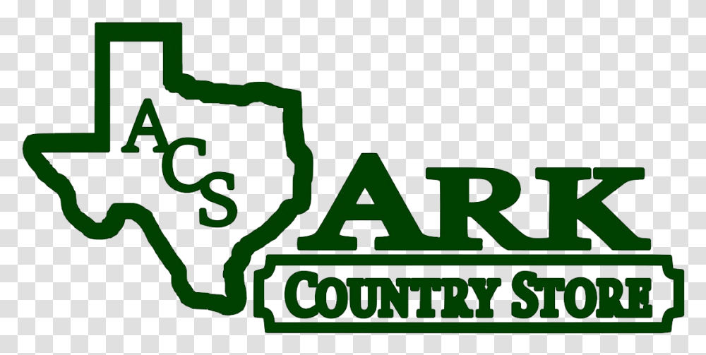 Ark Country Store Horizontal, Green, Text, Symbol, Alphabet Transparent Png
