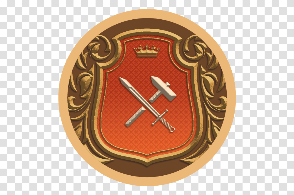 Ark Medieval Life Emblem, Shield, Armor, Clock Tower, Architecture Transparent Png