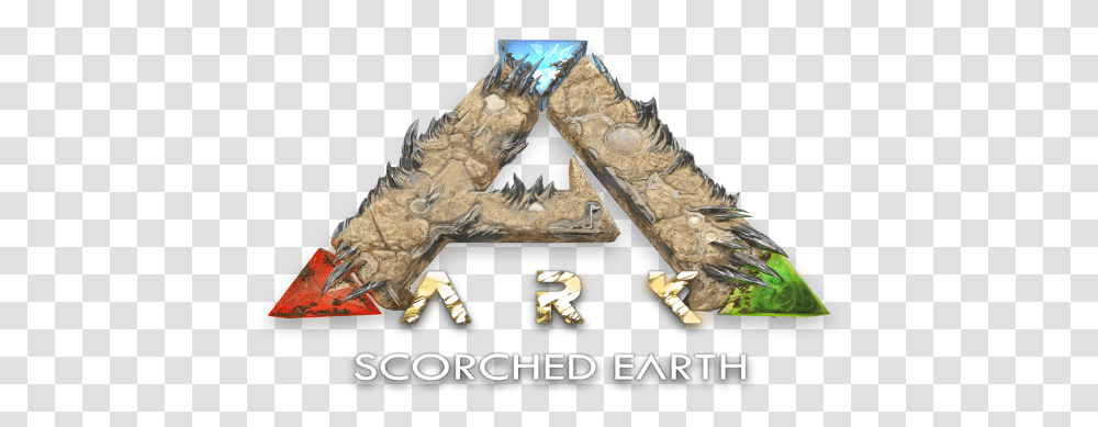 Ark Scorched Earth Logo Ark Survival Evolved Ark Logos, Wood, Soil, Ivory, Crystal Transparent Png