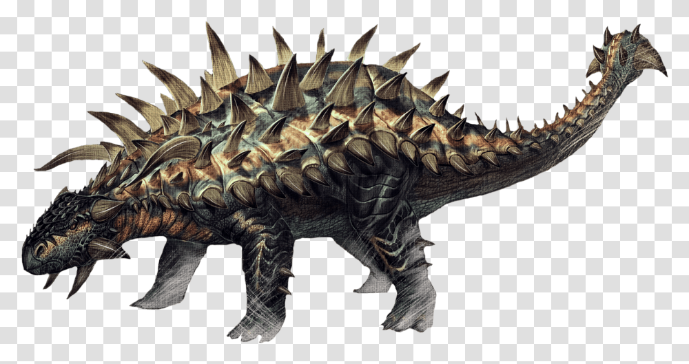 Ark Survival Evolved Iguanodon Ankylosaurus Ark, Dinosaur, Reptile, Animal, Fish Transparent Png