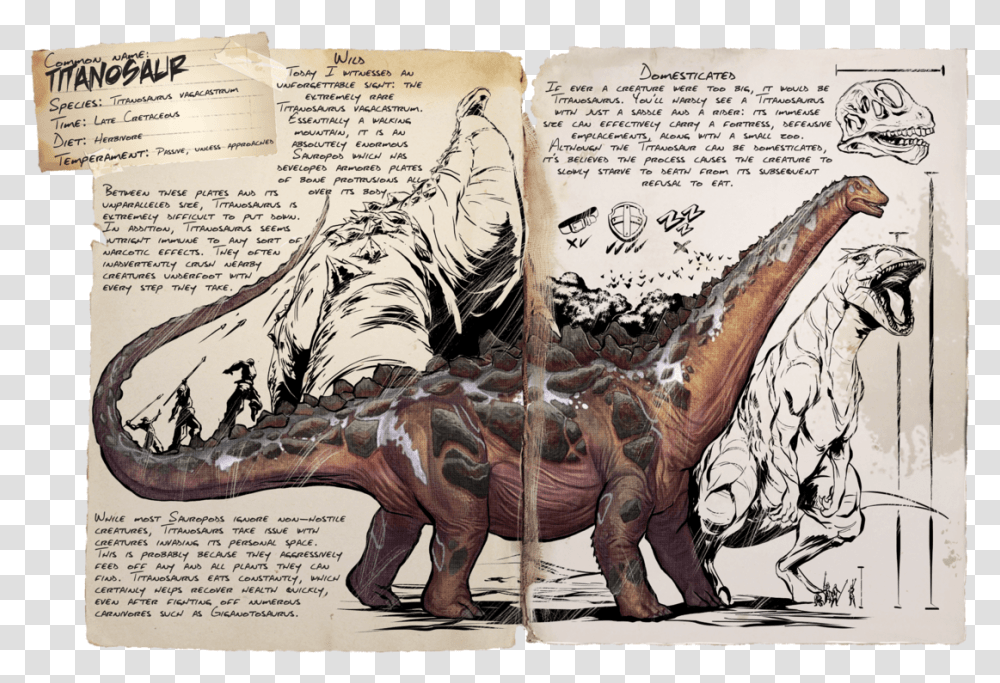 Ark Survival Evolved Titanosaur, Dinosaur, Reptile, Animal Transparent Png