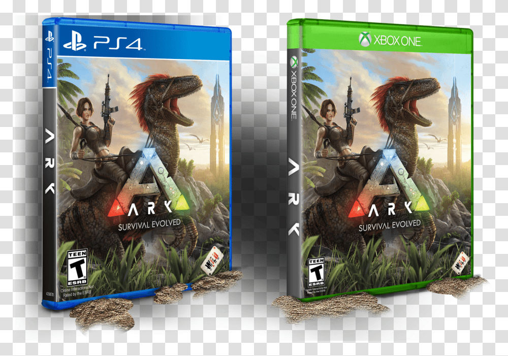 Ark Survival Evolved Xbox One Case, Person, Human, Animal, Poster Transparent Png