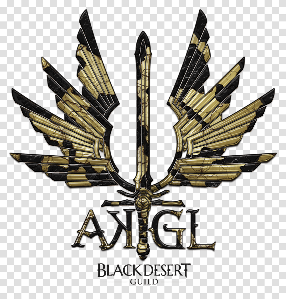 Arkangeles Clan Social Pvx Black Desert, Emblem, Trophy, Arrow Transparent Png