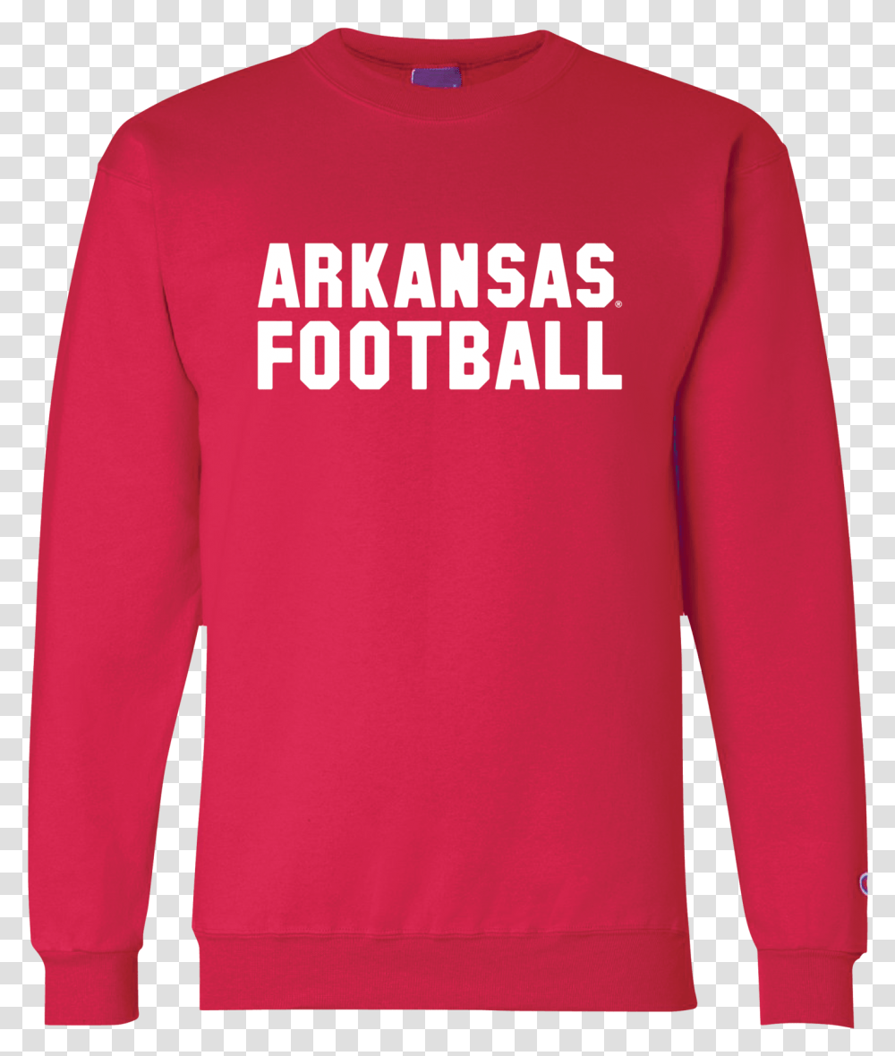 Arkansas Football SweatshirtClass Long Sleeved T Shirt, Apparel, Sweater Transparent Png