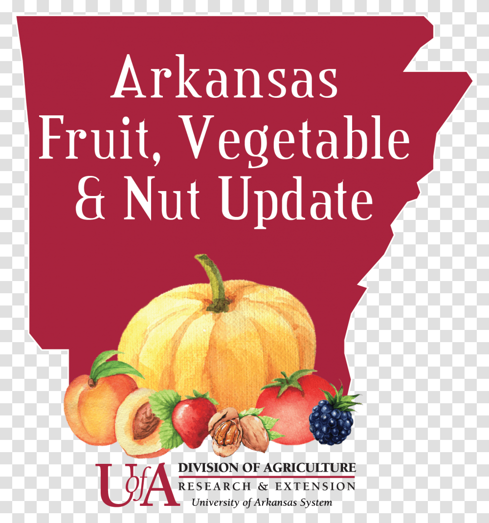Arkansas Fruit Vegetable And Nut Update University Of Arkansas System, Poster, Advertisement, Flyer, Paper Transparent Png