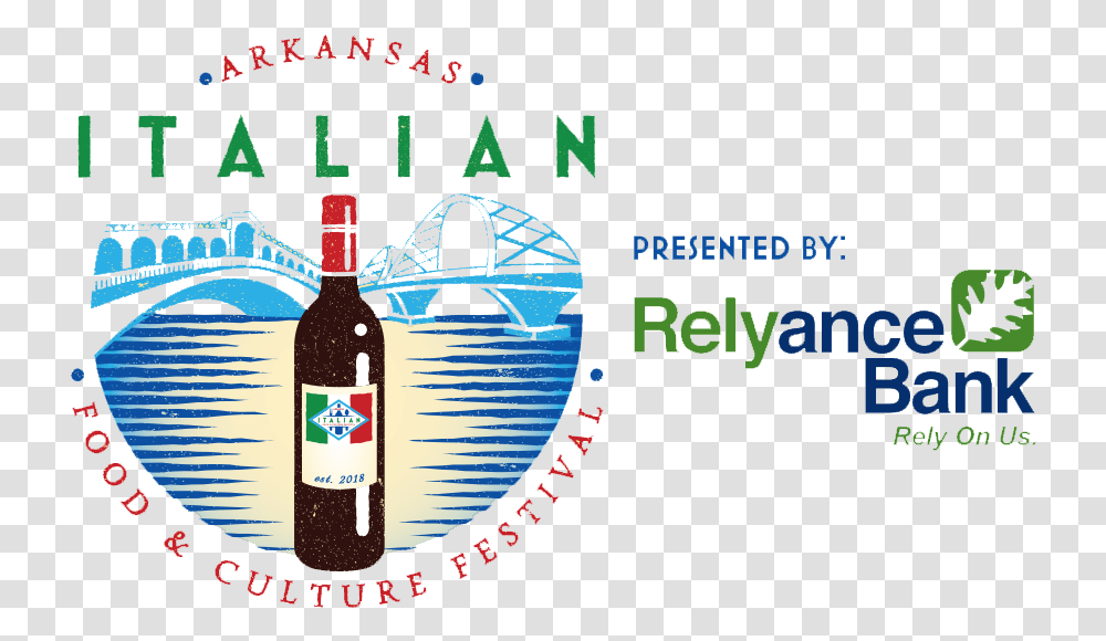 Arkansas Italian Food Amp Culture Festival Relyance Bank, Beverage, Drink, Alcohol, Bottle Transparent Png