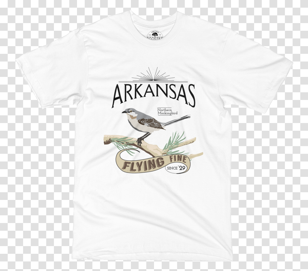 Arkansas Northern Mockingbird State Bird T Shirt Bufflehead, Apparel, Animal, T-Shirt Transparent Png