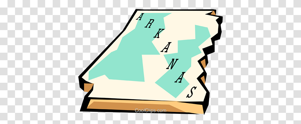 Arkansas State Map Royalty Free Vector Clip Art Illustration, Nature, Outdoors, Plot Transparent Png