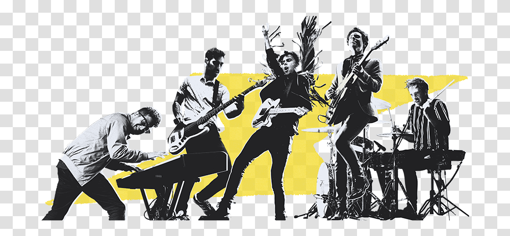 Arkells Rally Cry Tour, Musician, Person, Musical Instrument, Human Transparent Png
