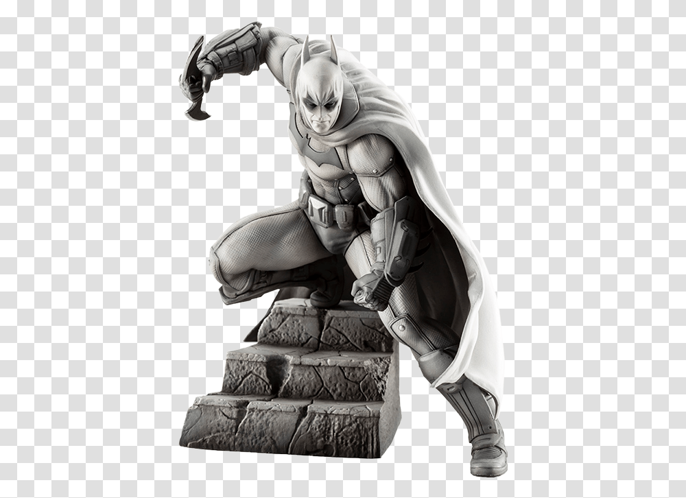 Arkham Batman, Person, Statue, Sculpture Transparent Png