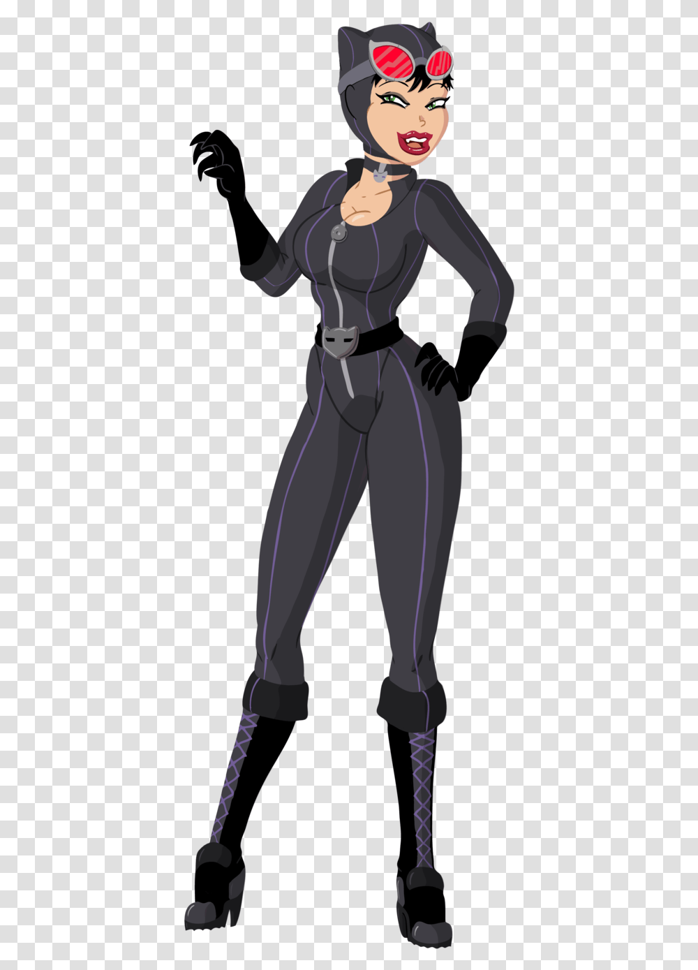 Arkham City Joker Bane Arkham City Catwoman Anime, Clothing, Pants, Person, Statue Transparent Png