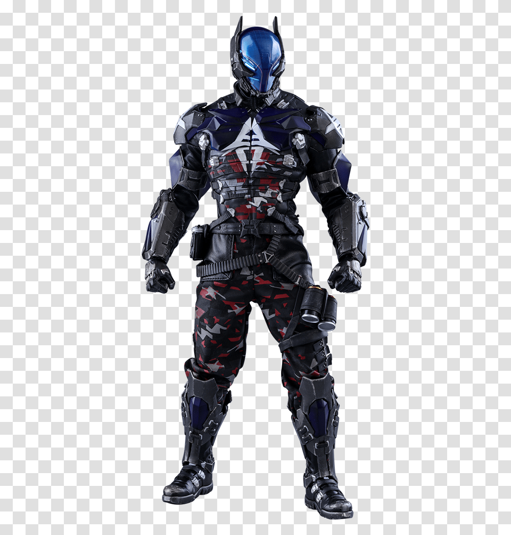 Arkham Knight Suit Arkham Knight Armor, Helmet, Apparel, Person Transparent Png