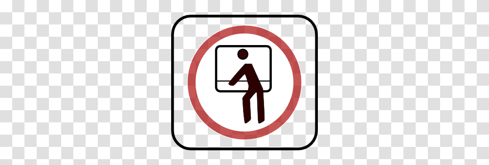 Arking Don't Lean Out Of The Window Clip Art, Road Sign, Stopsign Transparent Png